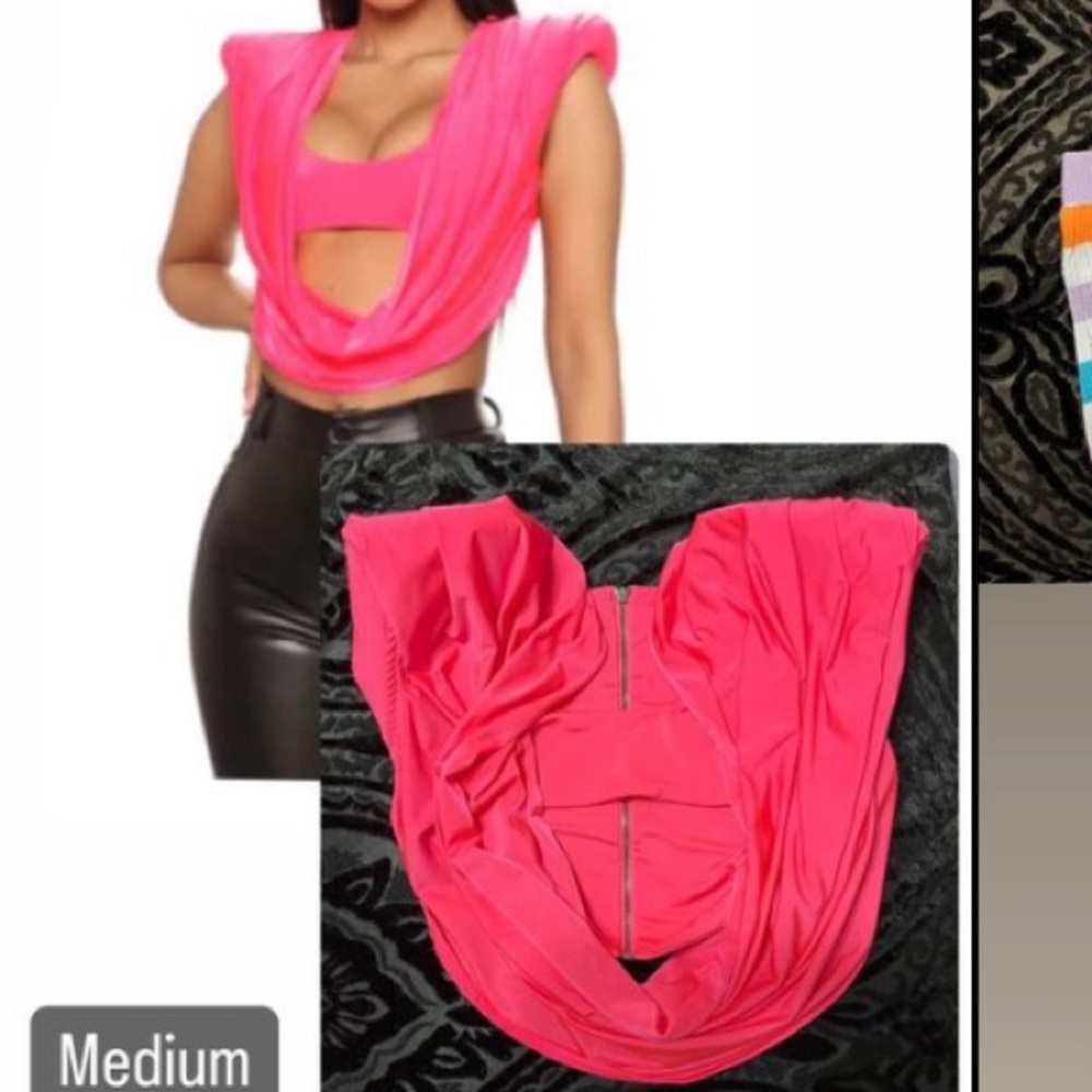 Pink top